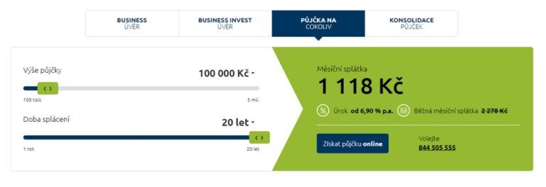 pujcka bez registru