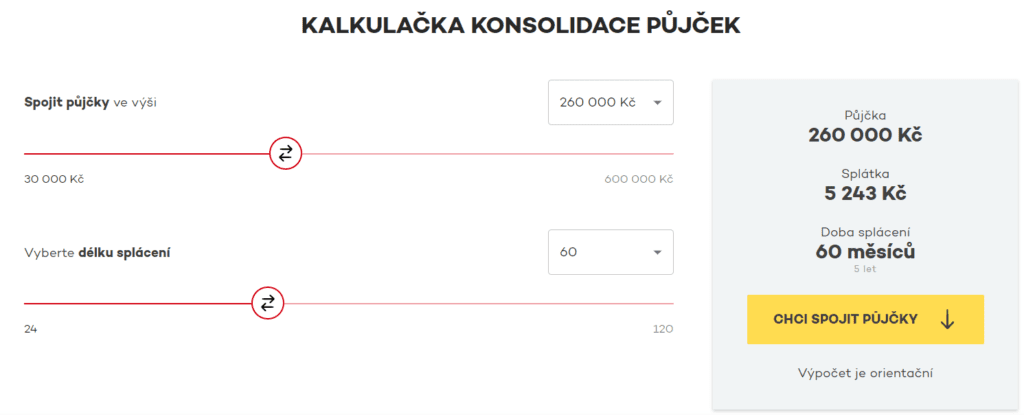On-line kalkulačka představuje skvělý způsob, jak orientačně zjistit měsíční splátku a další parametry nového úvěru. Člověk si tak může ihned udělat představu o případné úspoře.