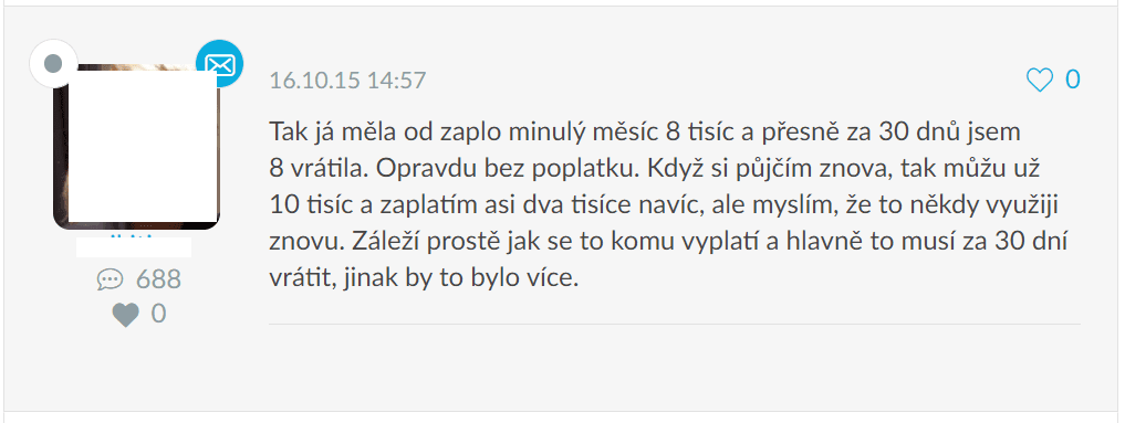 Recenze Zaplo půjčky na webu emimino.cz.