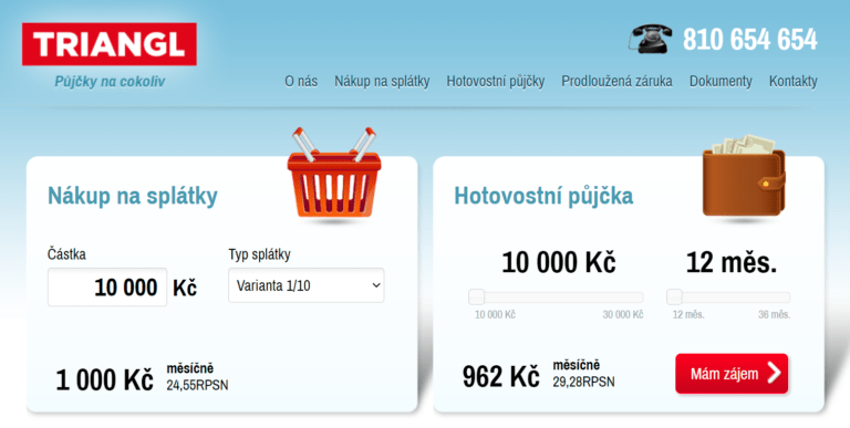 půjčky