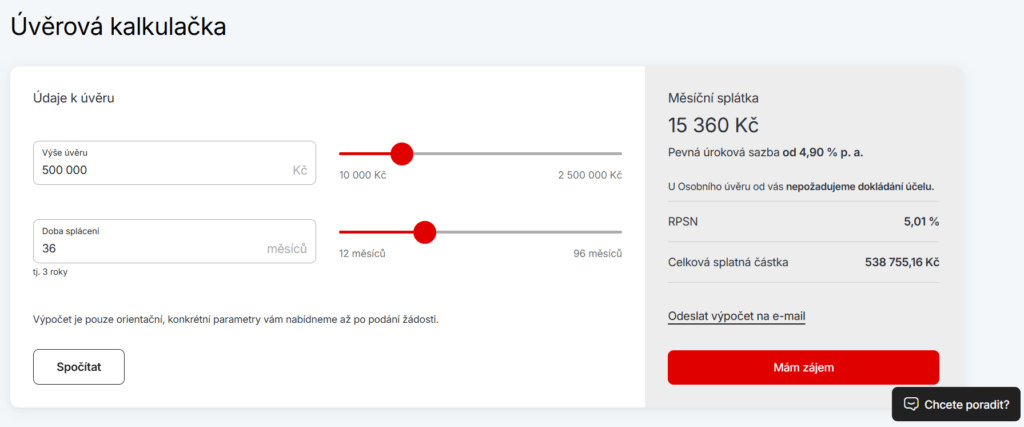 Komerční banka půjčí studentům až 2 500 000 Kč na cokoliv v rámci Osobní půjčky.