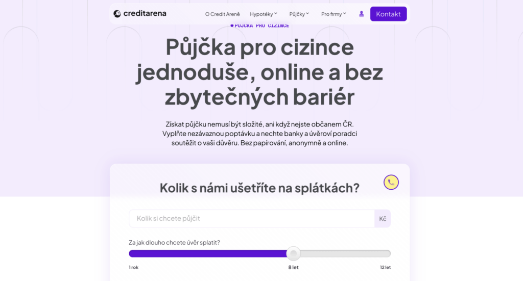 Půjčka pro cizince s přechodným pobytem