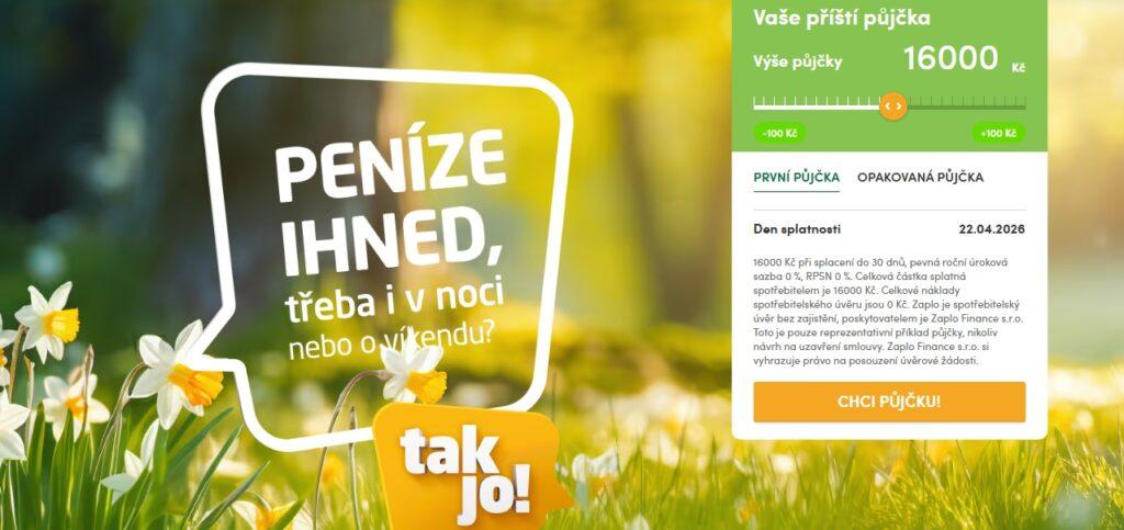 Žádost o Zaplo půjčku se podává na webových stránkách Zaplo.cz, Zaplo na splátky má vlastní web Zaplonasplatky.cz. Navýšení Zapla na splátky je automatické, první půjčka zdarma zde není.